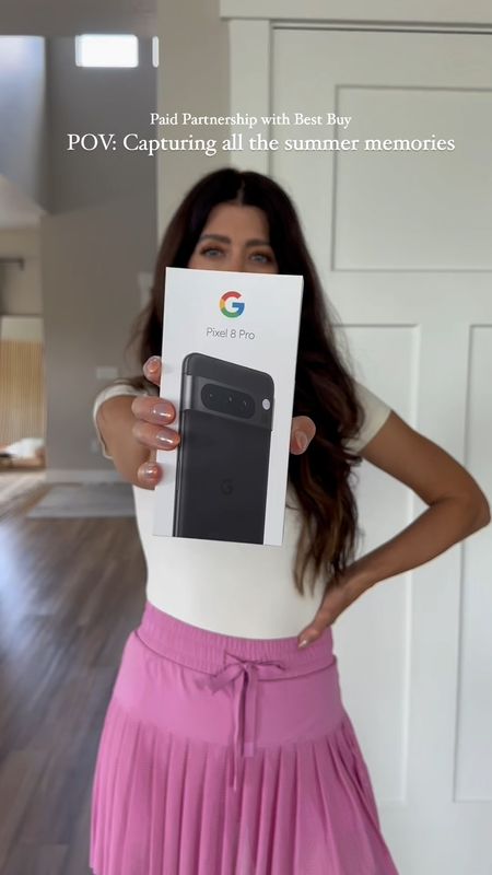 #AD This summer, it’s going to be us and Google Pixel 8 Pro against the world!☀️ The Pixel 8 Pro features powerful, upgraded camera systems for incredible professional photo and videoquality! Equipped with new pro-editing controls and AI camera features, your familyphotos will be taken to new levels, so you can capture memories that will last a lifetime! 📸The Pixel 8 Pro is a top-of-the-line smartphone and built to last with scratch and crack resistant features! As a parent, I can block certain apps and limit screen time! It’s such an amazing, reliable phone that can work for anyone! Buy a Pixel 8 Pro, Pixel 8 or Pixel Fold and save 50% on the new Pixel 8a at @BestBuy. Grab it here and if you buy a Pixel 8 Pro, Pixel 8, or Pixel Fold you save 50% on the new Pixel 8👏🏼BestBuyPaidPartner @bestbuy #TeamPixel

#LTKSeasonal #LTKKids #LTKFamily