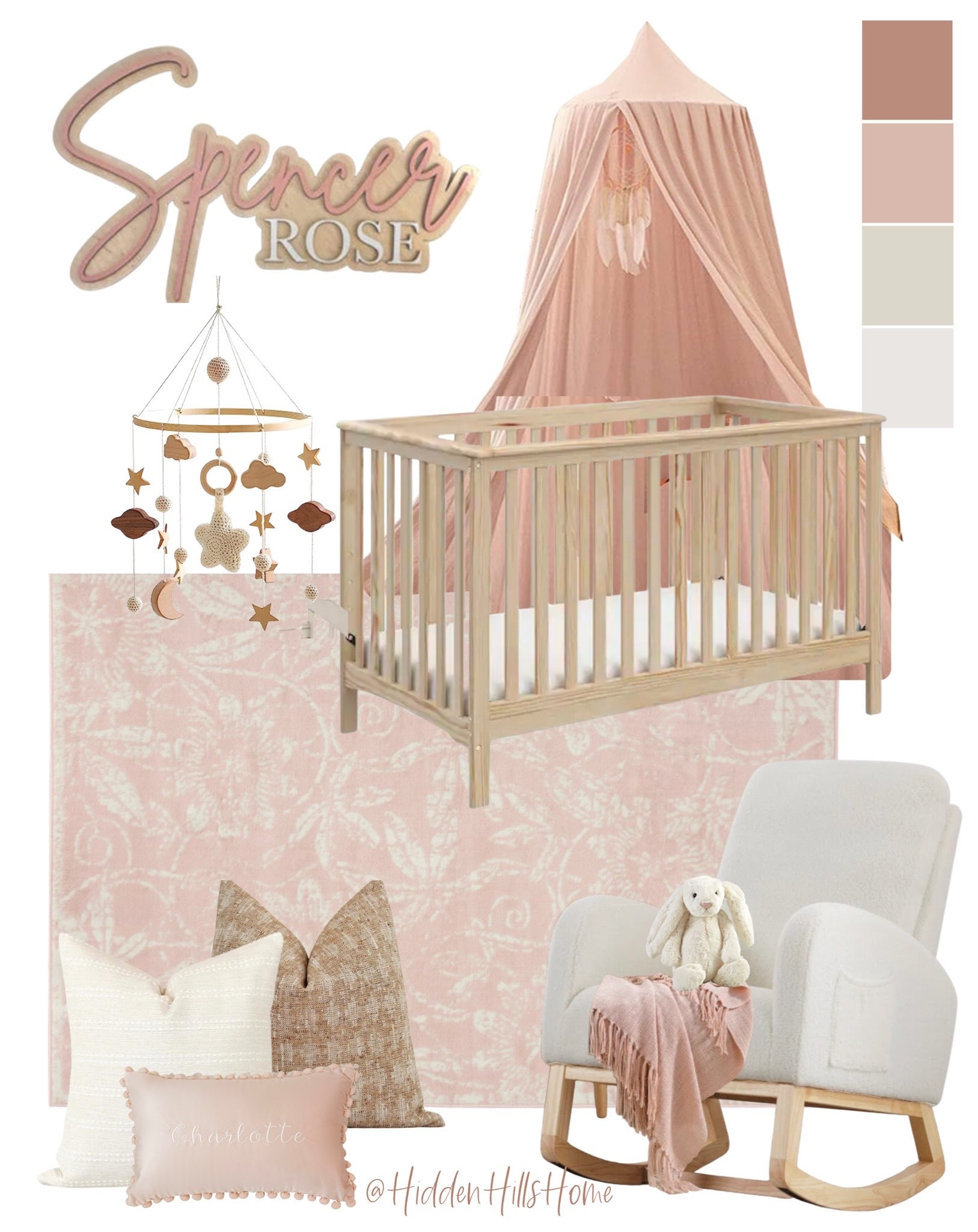 Nursery decor, baby girls nursery, home decor, cute nursery decor ideas, crib, nursery mood board #nursery #babygirl

#LTKHome #LTKSaleAlert #LTKBaby