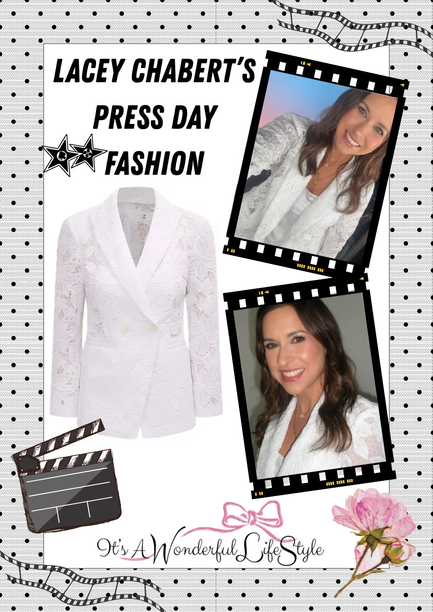 Get Lacey Chabert's Lace Blazer seen while doing press for her new upcoming Hallmark+ series "Paris is Always a Good Idea"

#laceblazer #anntaylor @anntaylor #parisialwaysagoodidea #hallmarkfashion #laceychabert 

 