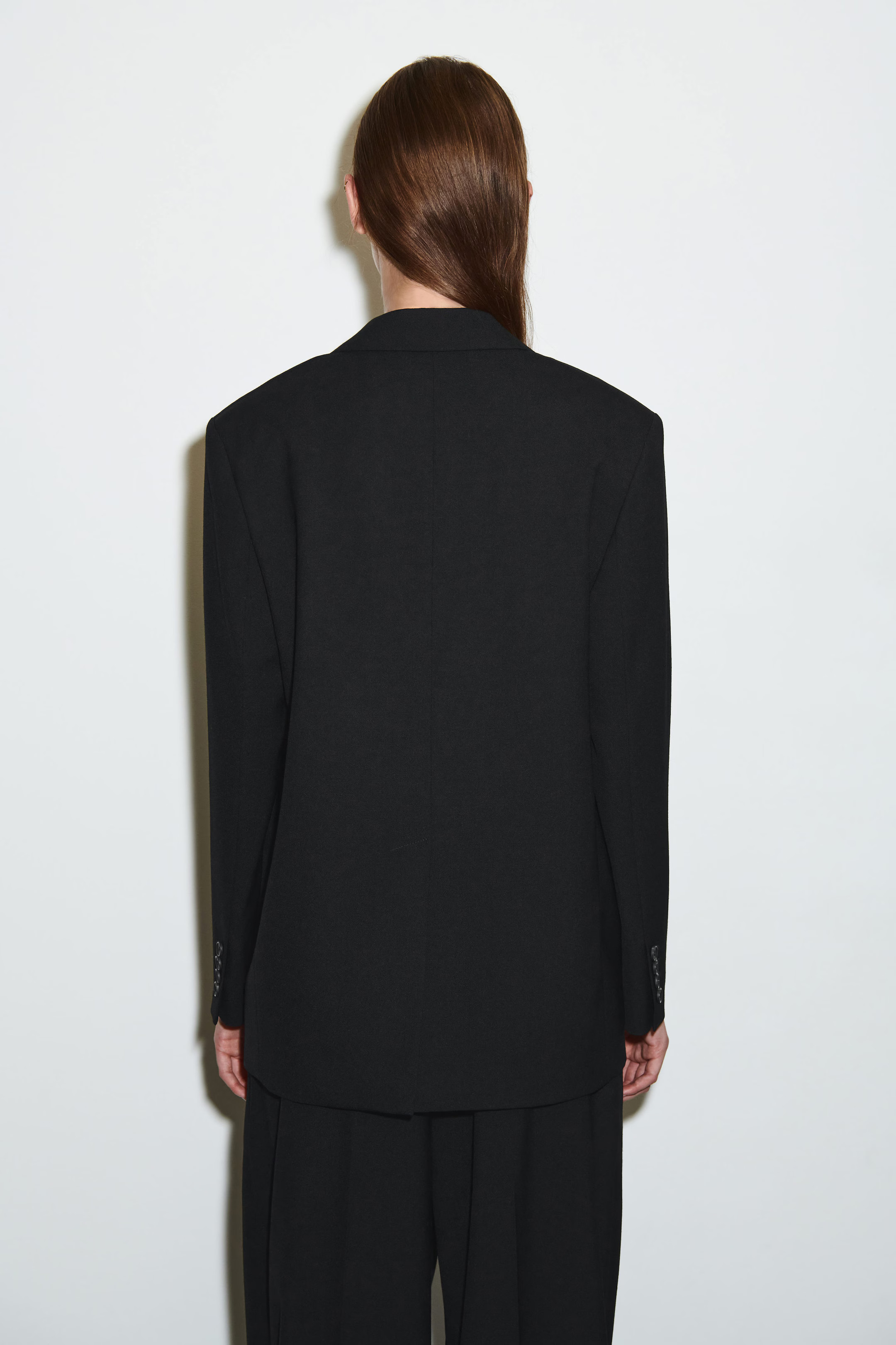 WOOL-BLEND BLAZER - BLACK | COS US | COS (US)