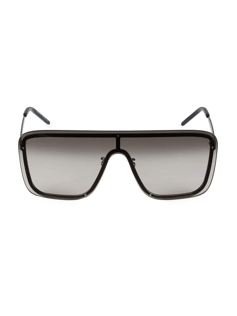 Saint Laurent The Mask 99MM Shield Metal Sunglasses | Saks Fifth Avenue