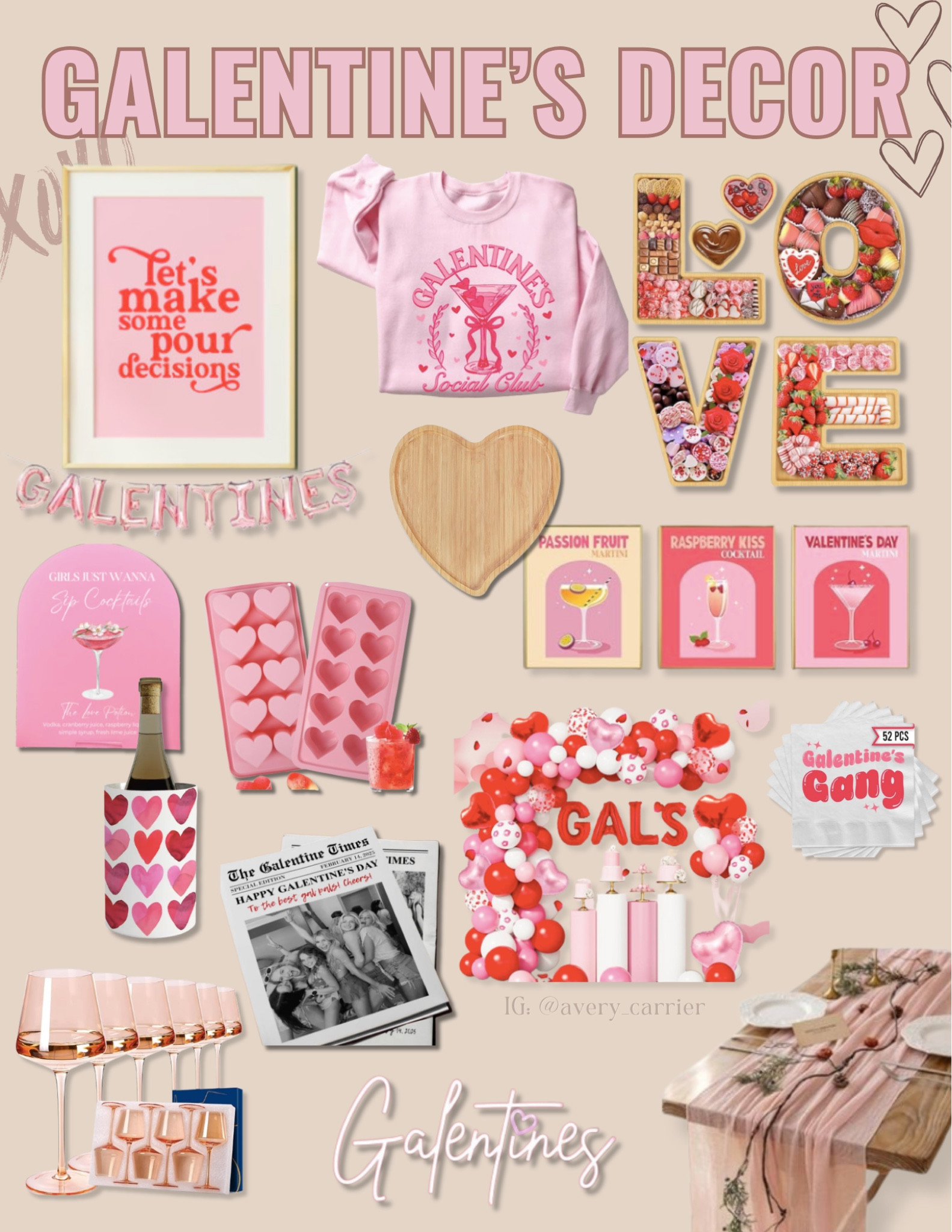 Valentine’s decor / Galentine’s party decor + hosting favorites from Amazon + Etsy 💗 

Girls night, last minute hosting decor, Valentine’s Day home decor, Amazon home, pink home decor, party planning, event planning

#LTKSeasonal #LTKHome #LTKParties