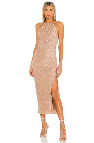 House of Harlow 1960 x REVOLVE Frederick Dress in Champagne from Revolve.com | Revolve Clothing (Global)