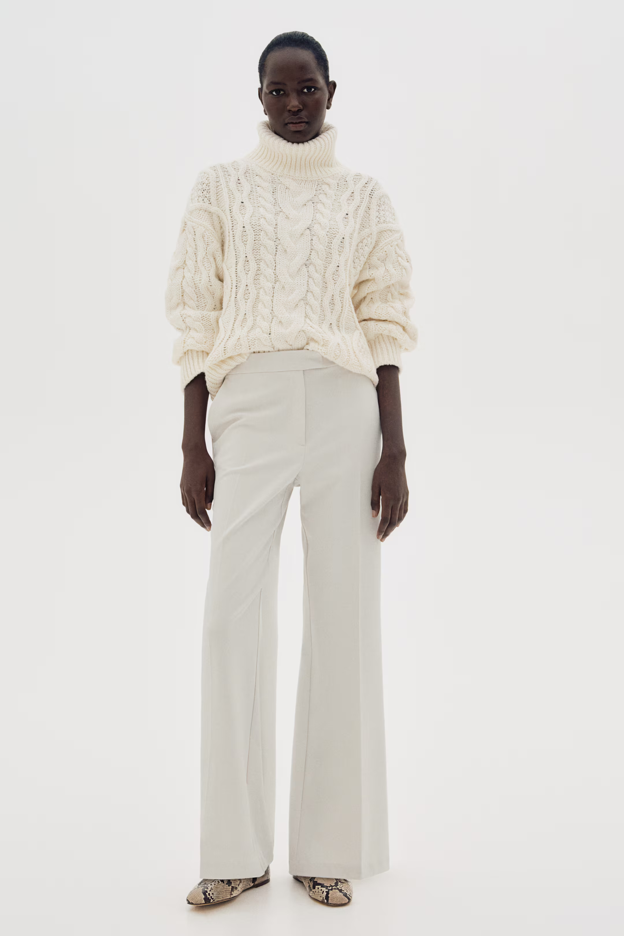 Bootcut trousers | H&M (UK, MY, IN, SG, PH, TW, HK)