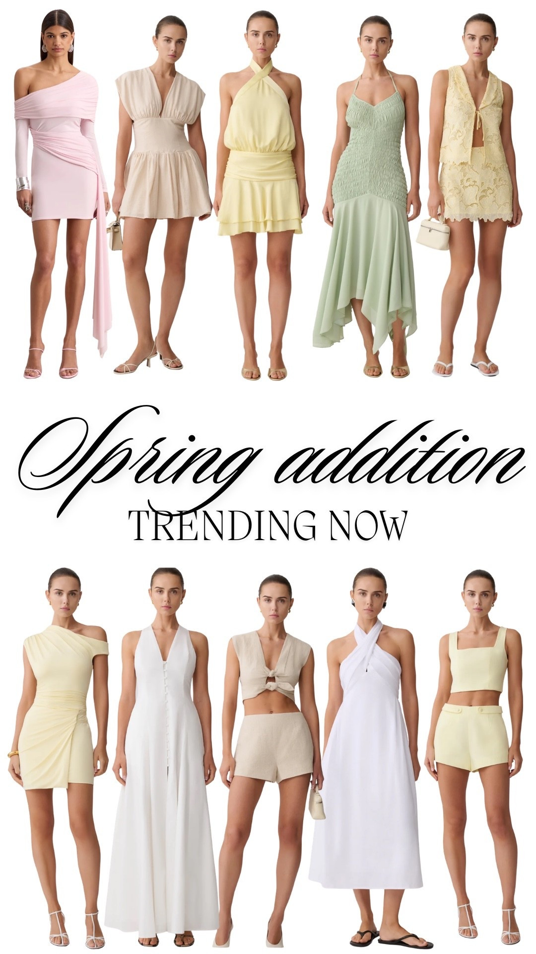 Spring Edition 🌸

Sharing some beautiful spring outfits from Meshki — the perfect pieces for the season. Think chic shorts, stylish tops, and short dresses that feel light, feminine, and effortlessly put together.

These are the kind of outfits every girl needs for spring: easy to style, flattering on the body, and perfect for everything from brunch to warm evening walks.

Fresh, elegant, and very on trend this season.

All my favorite pieces are linked in my LTK. ✨

#LTKSpringSale #LTKootd #LTKFestival