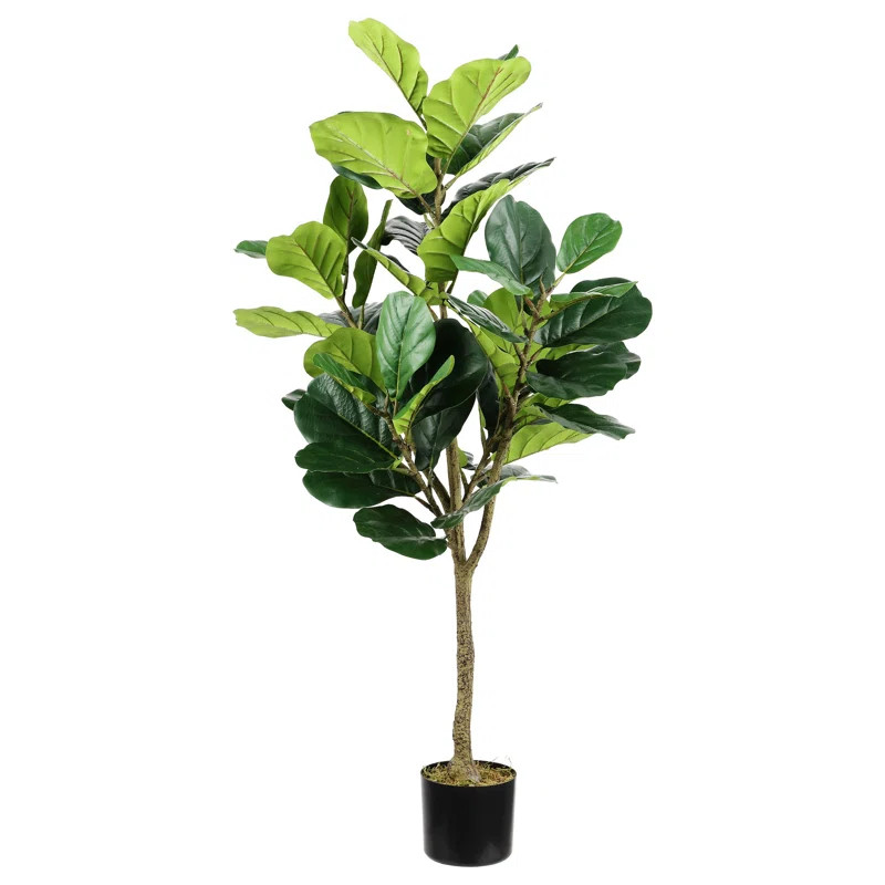 Faux Fiddle Leaf Fig Potted Tree | Wayfair North America