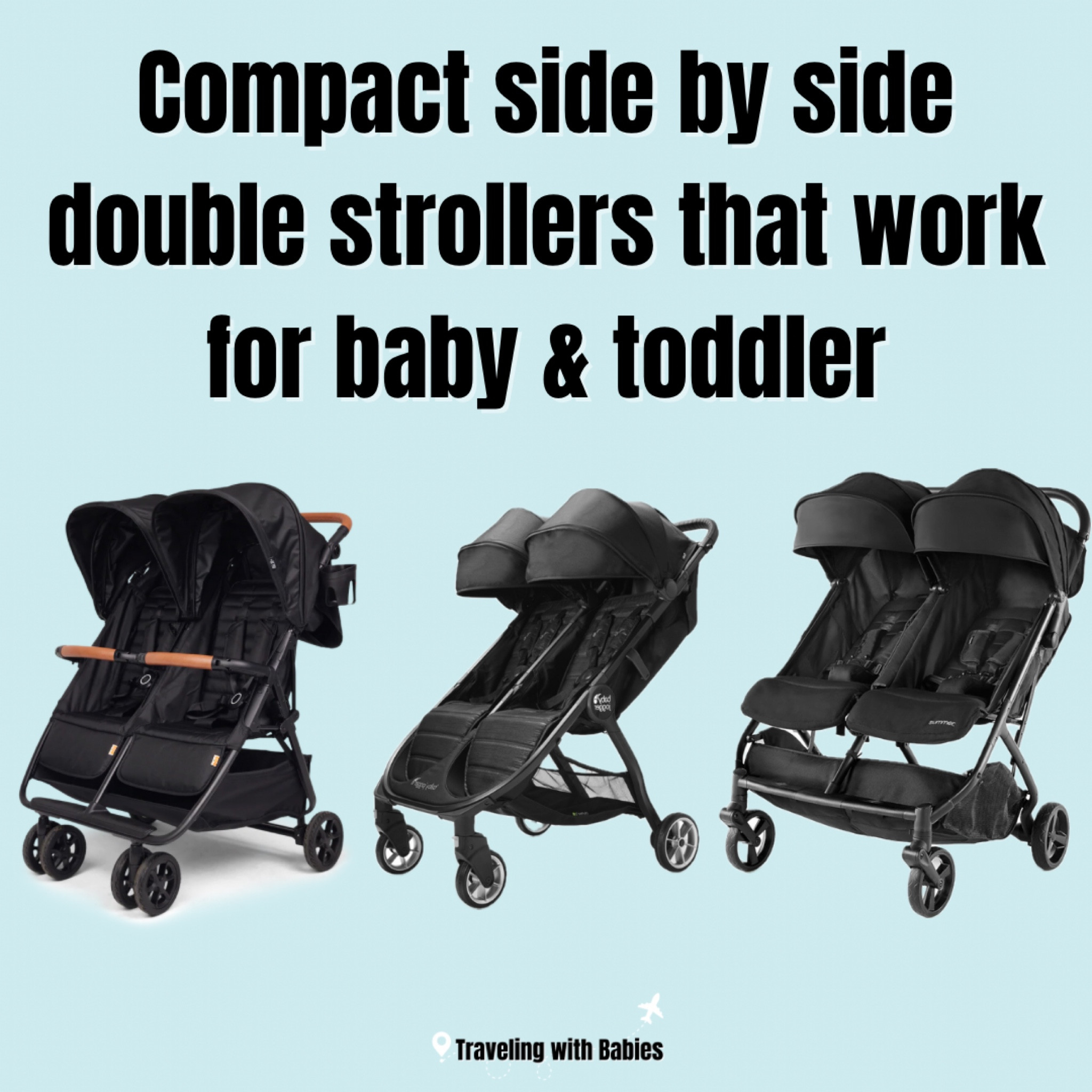 If you’re looking for a compact travel stroller that works for baby & toddler, these are great options! 🩵

#LTKBaby #LTKTravel #LTKKids