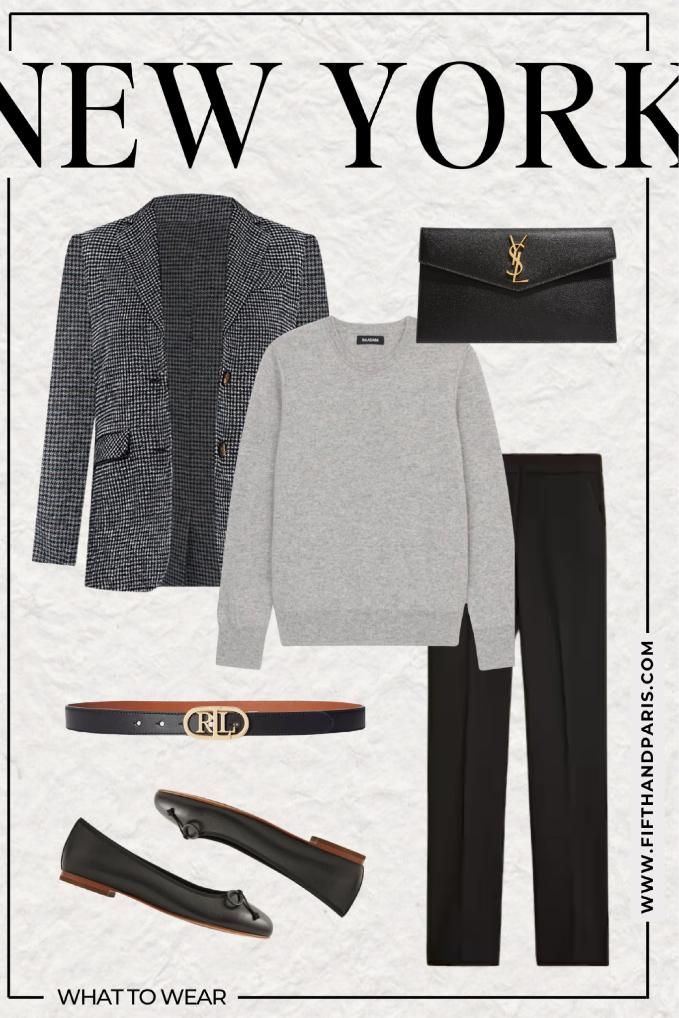 Everyday style that’s comfortable but chic.  Grab a blazer, a lightweight sweater and ballet flats to create this look.  

#capsulewardrobe #parisianstyle #frenchgirl

#LTKStyleTip #LTKWorkwear #LTKOver40