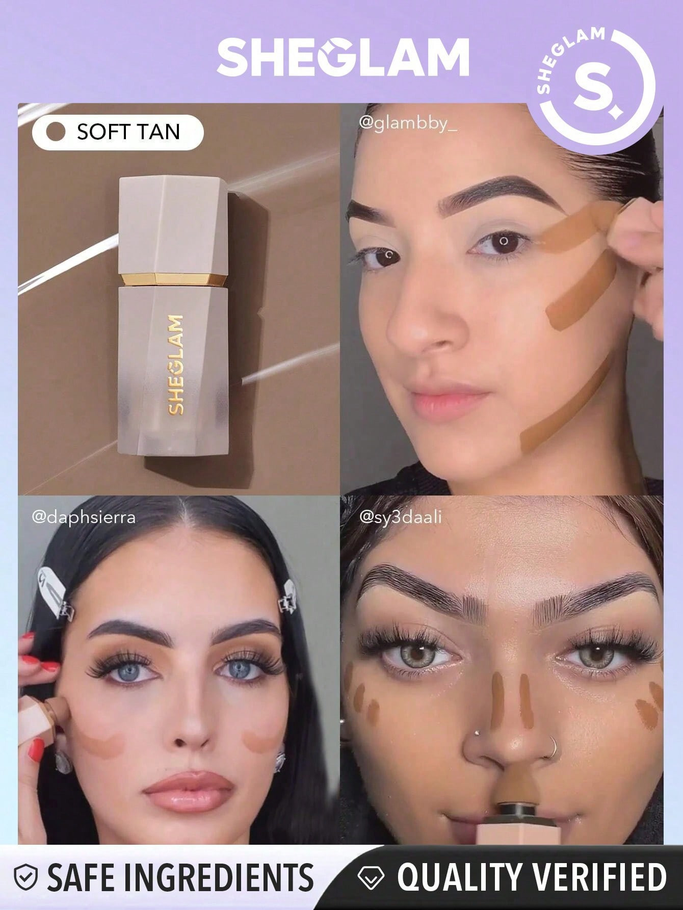 SHEGLAM Sun Sculpt Contorno Líquido-Soft Tan | SHEIN