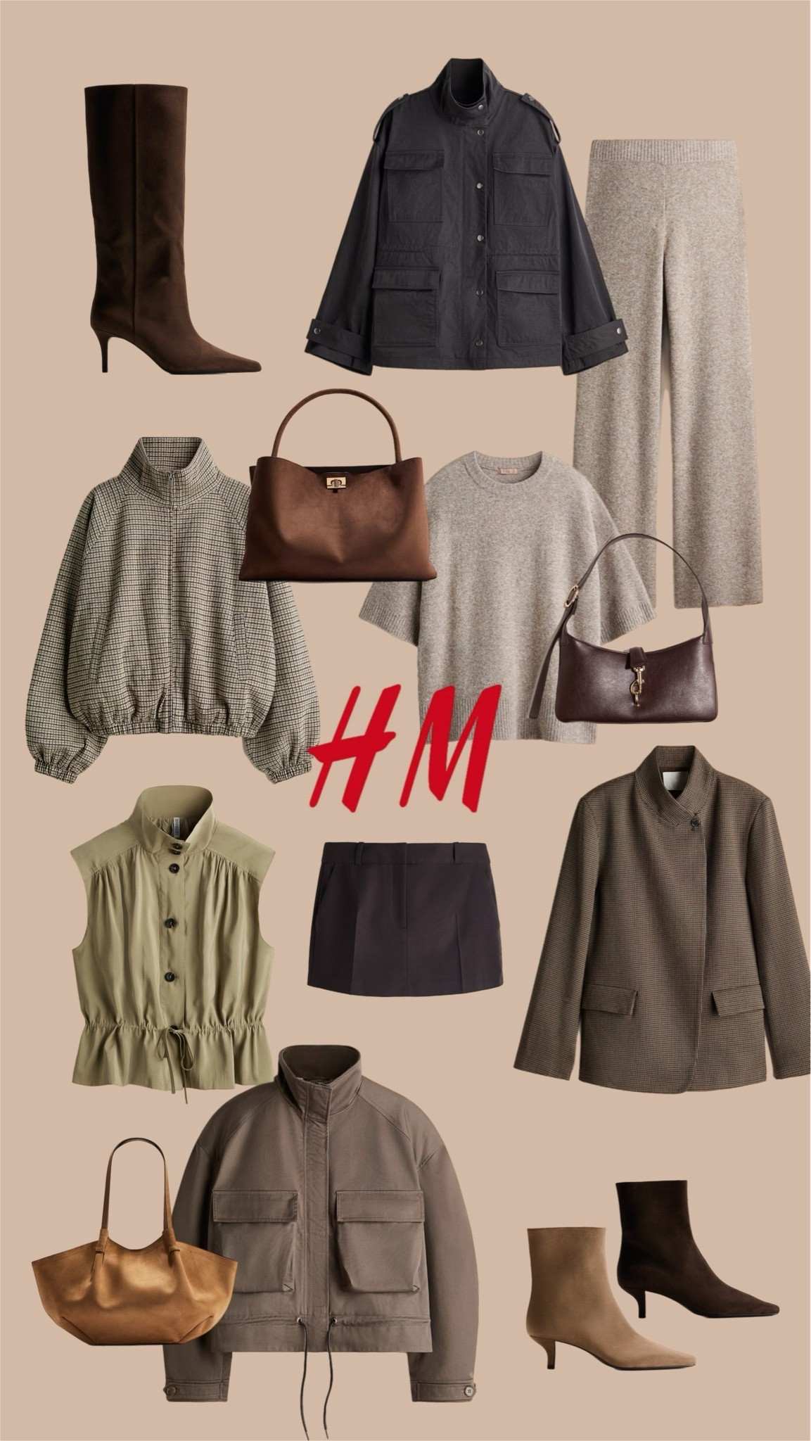 H&M NEWNESS 🥰✨🫶🏻

Autumn outfits jackets blazer knee high boots