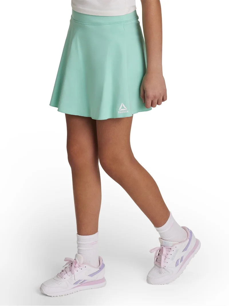 Reebok Girl\u2019s Athletic Performance Courtside Skort, Sizes 4-18 | Walmart (US)