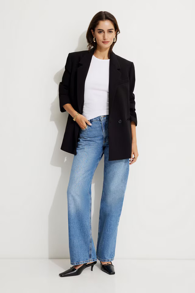 Heidi Wide Leg Jeans | Dynamite Clothing