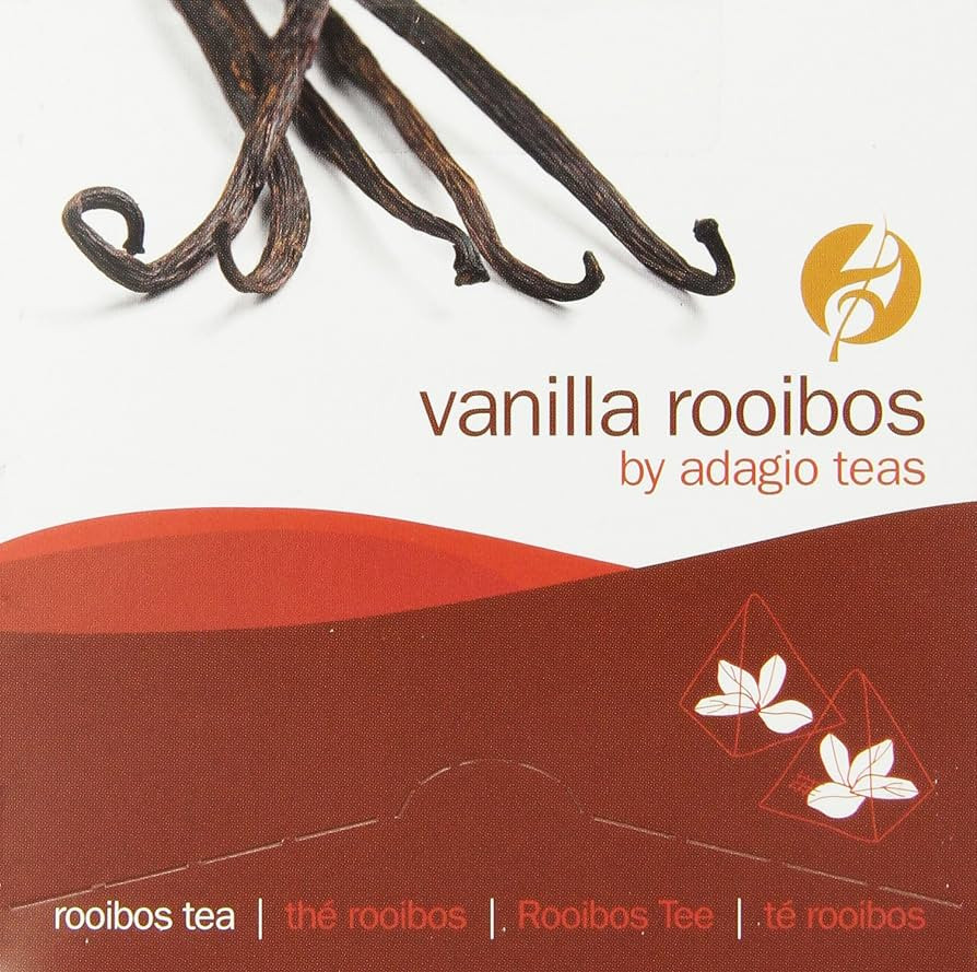 Adagio Teas Gourmet Tea Bags, Vanilla Rooibos, 15 Count | Amazon (US)