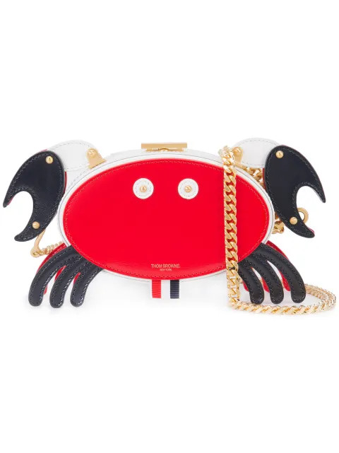 crab motif clutch | FarFetch US