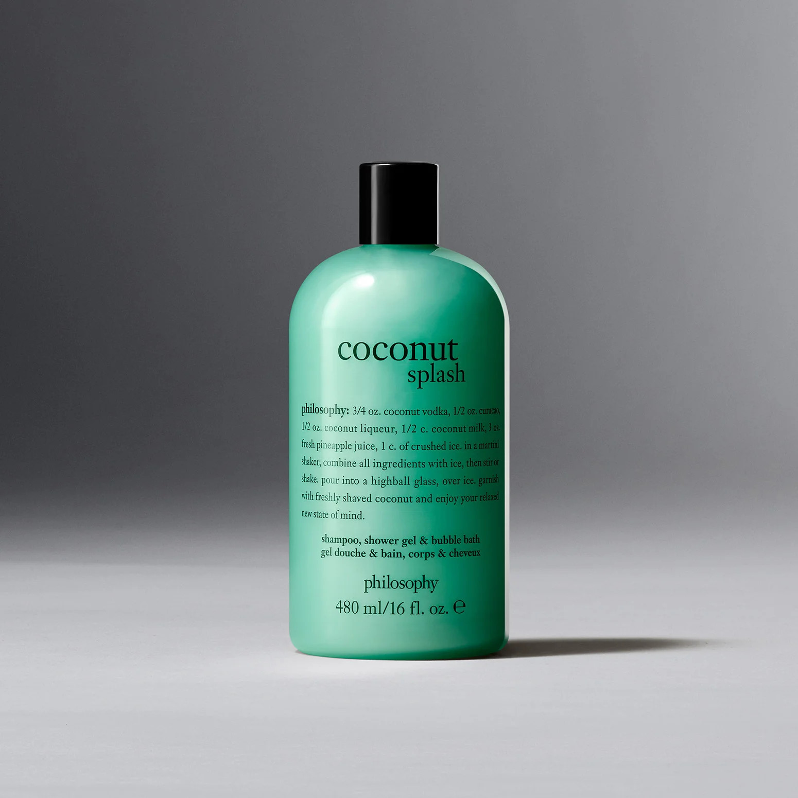 coconut splash shampoo, shower gel & bubble bath | Philosophy