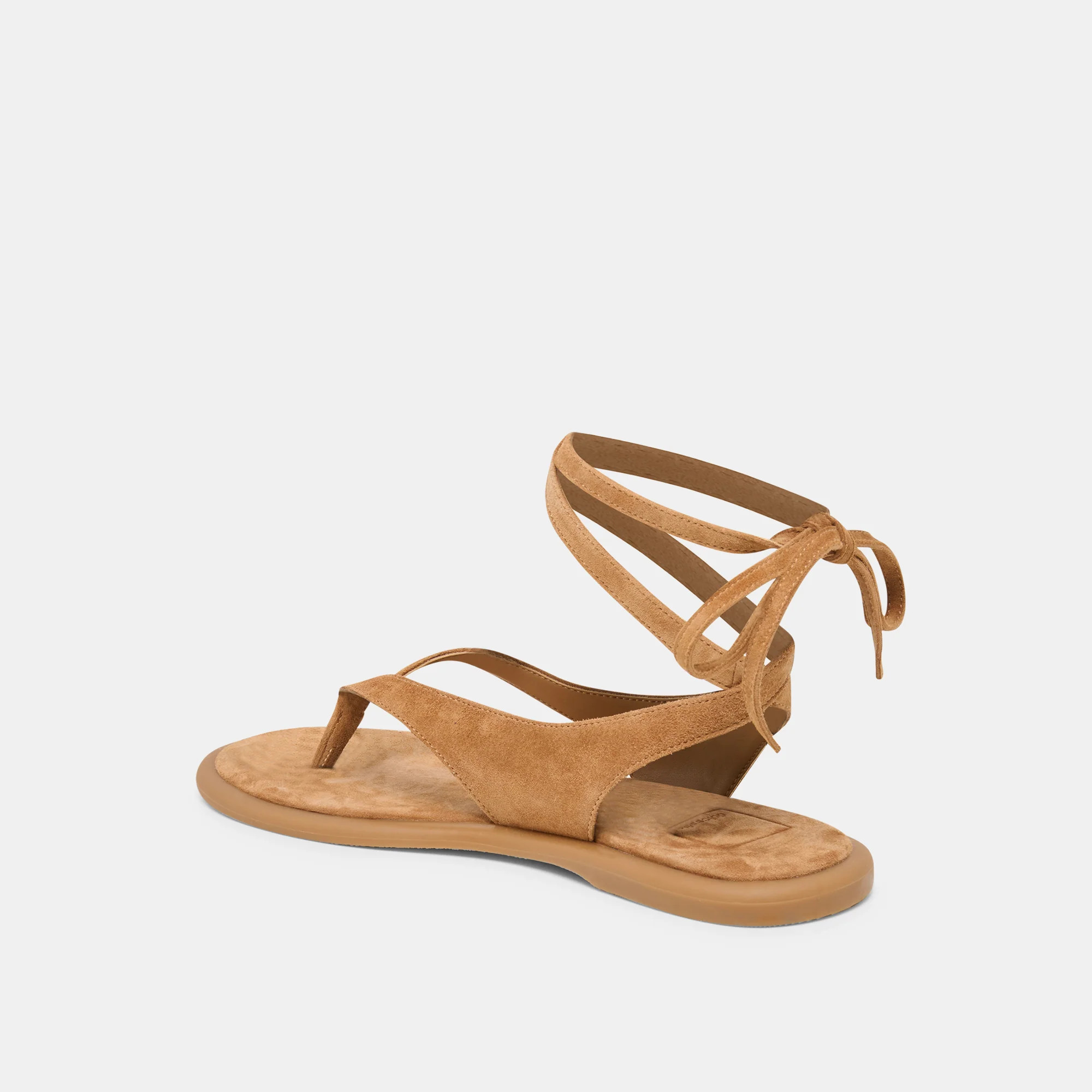 Jayden Sandals Teak Suede | DolceVita.com
