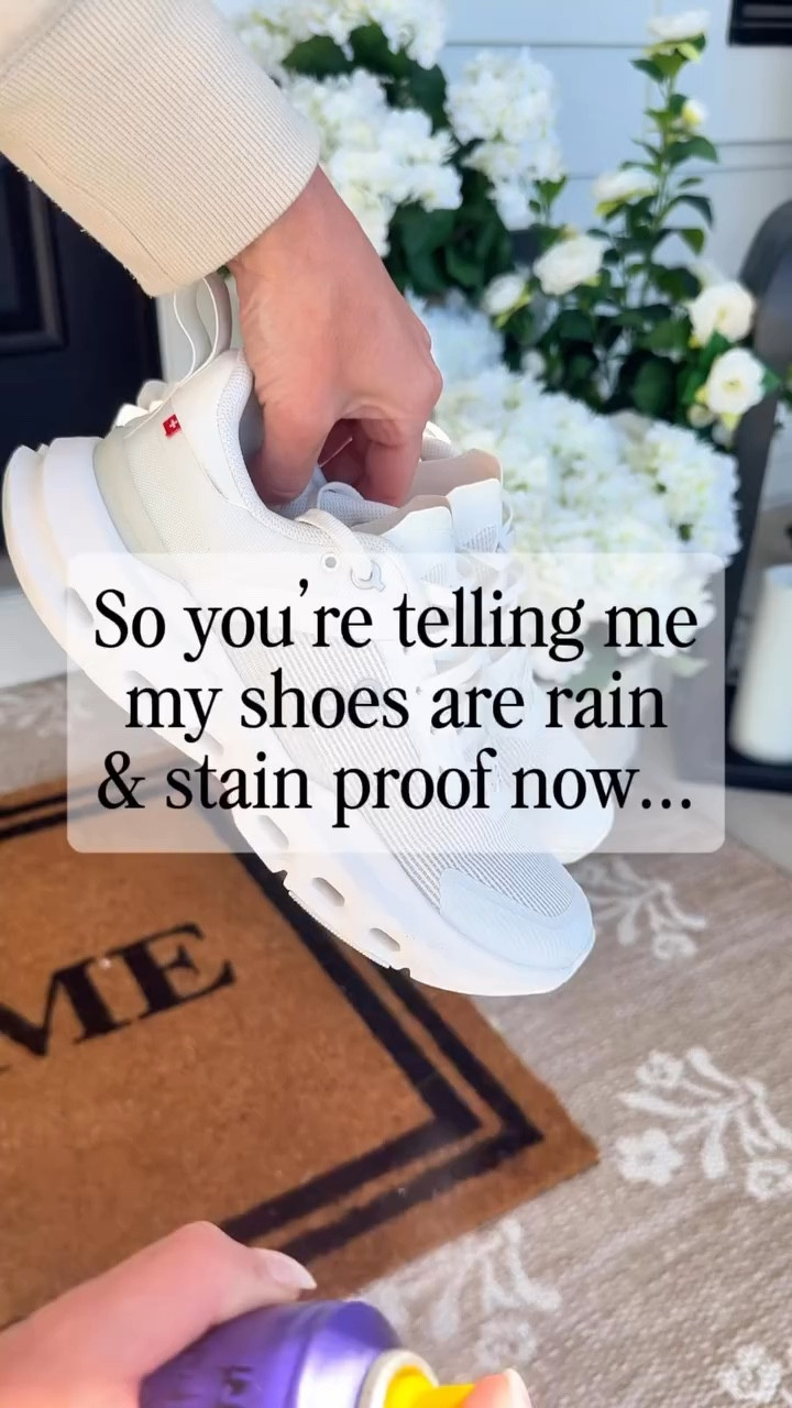 No more worrying about ruining your shoes 🙌
This protects against water and stains so they stay looking new longer! 

#LTKActive #LTKdayinmylife
