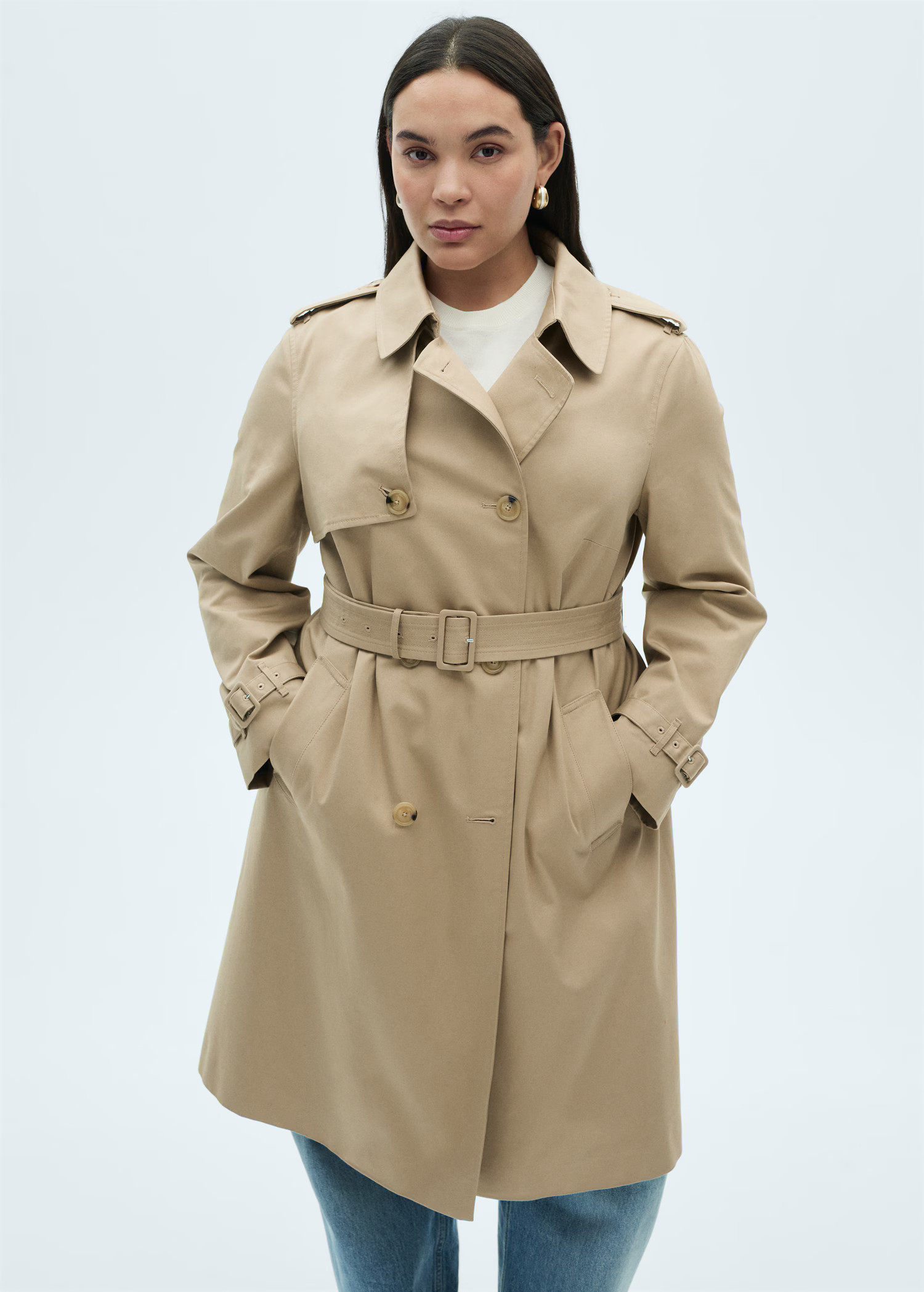 Classic trench coat with belt | Mango (US/MX/AU)