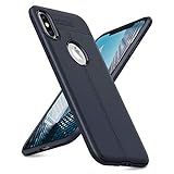 ORIbox Case for iPhone Xs MAX, Leather Texture Design, Super Thin Mobile Phone Cover Case with Matte | Amazon (US)