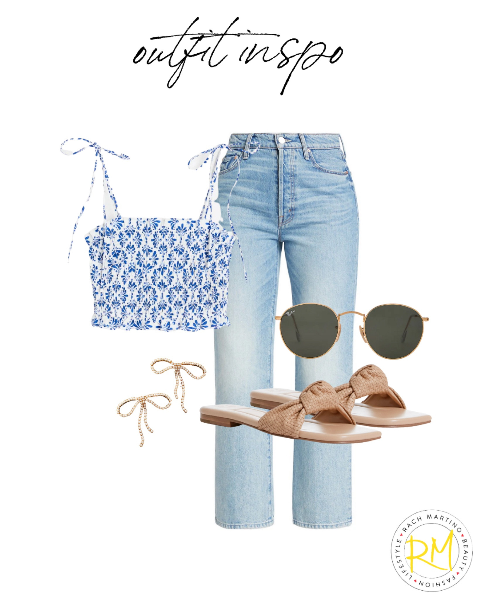 Casual summer outfit idea crop top for summer weekend outfit 

#LTKsalealert #LTKunder50 #LTKstyletip