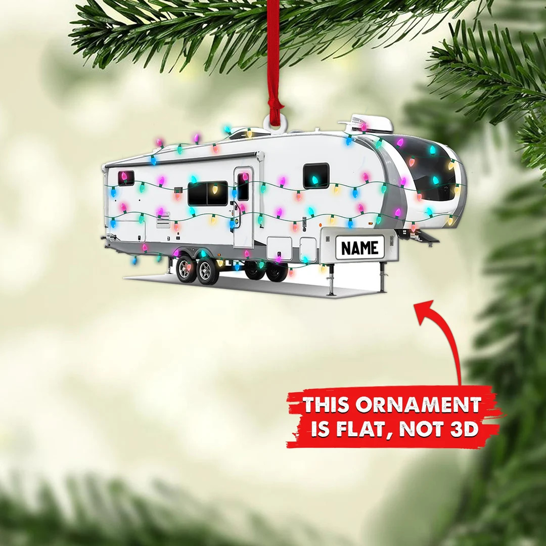 Travel Trailers Personalized Ornaments, Camper Van Ornament, Camping Lover Gift, Car Hanging, Hap... | Etsy (US)