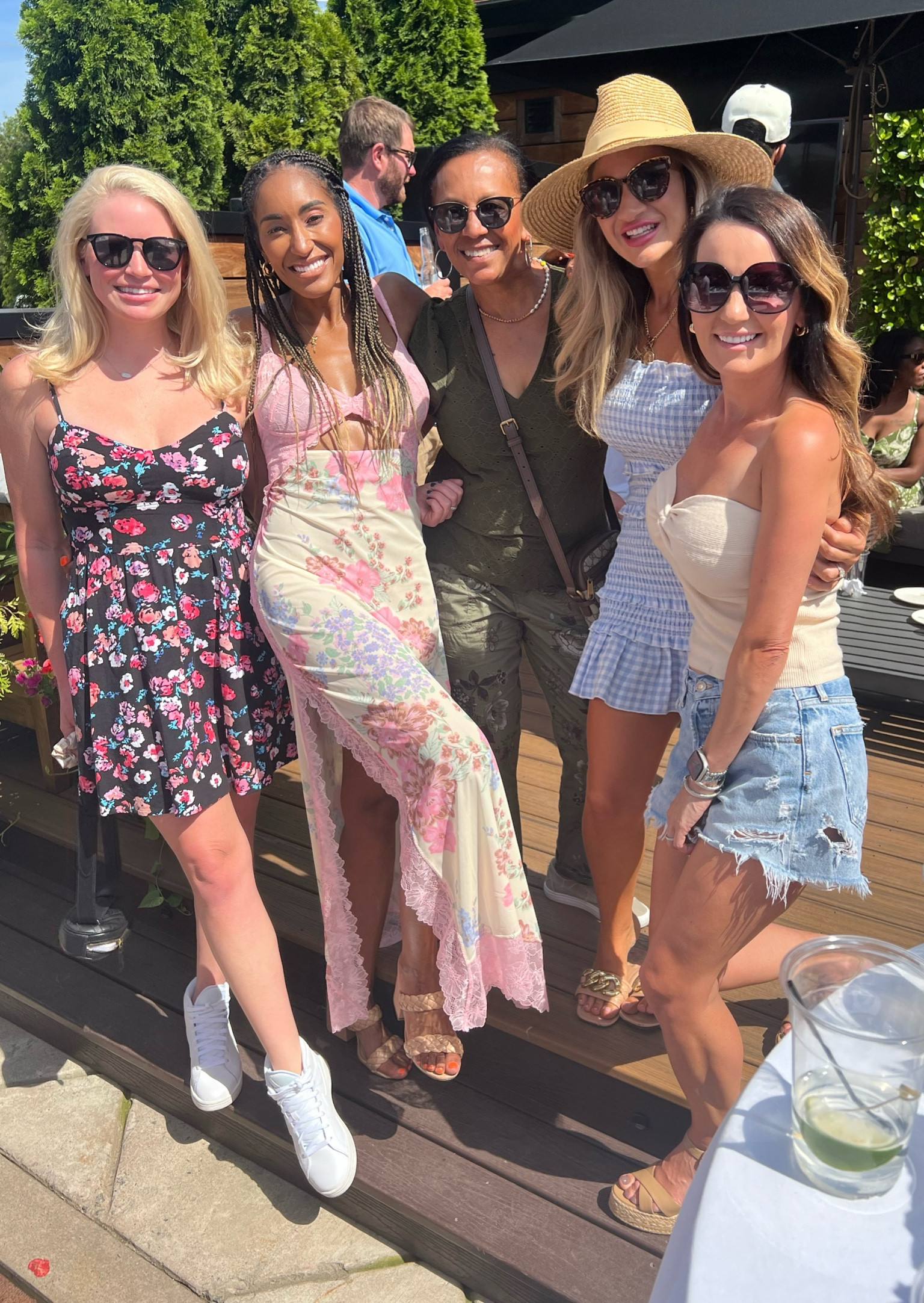 Amazon top (I sized up to a medium)
Shorts (Agolde regular cut off fit tts)
Shoes fit tts 
Sunnies and earrings 
Summer style, birthday party, brewery style, summer fashion 

#LTKFindsUnder50 #LTKStyleTip