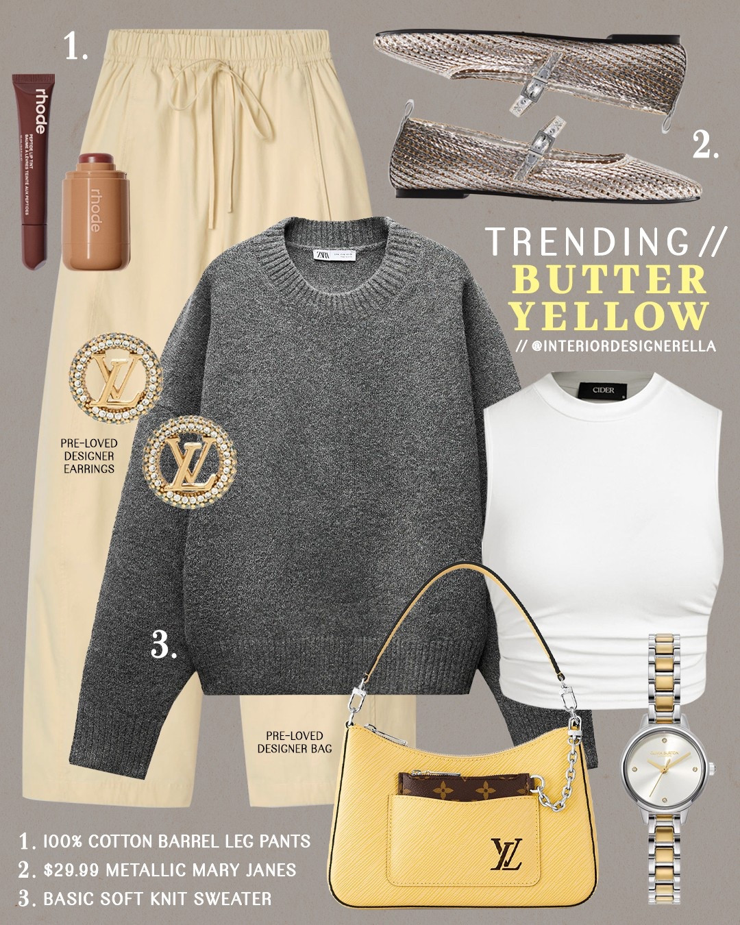 Trending Butter Yellow 💛 $29.99 metallic mary janes + barrel leg pants!✨ Share this post with a friend!!🤗 Click on the “TRENDING YELLOW" collection on my LTK to shop this post and more!🤗 Have an amazing day!! Xo!!

#LTKFindsUnder100 #LTKShoeCrush #LTKFindsUnder50