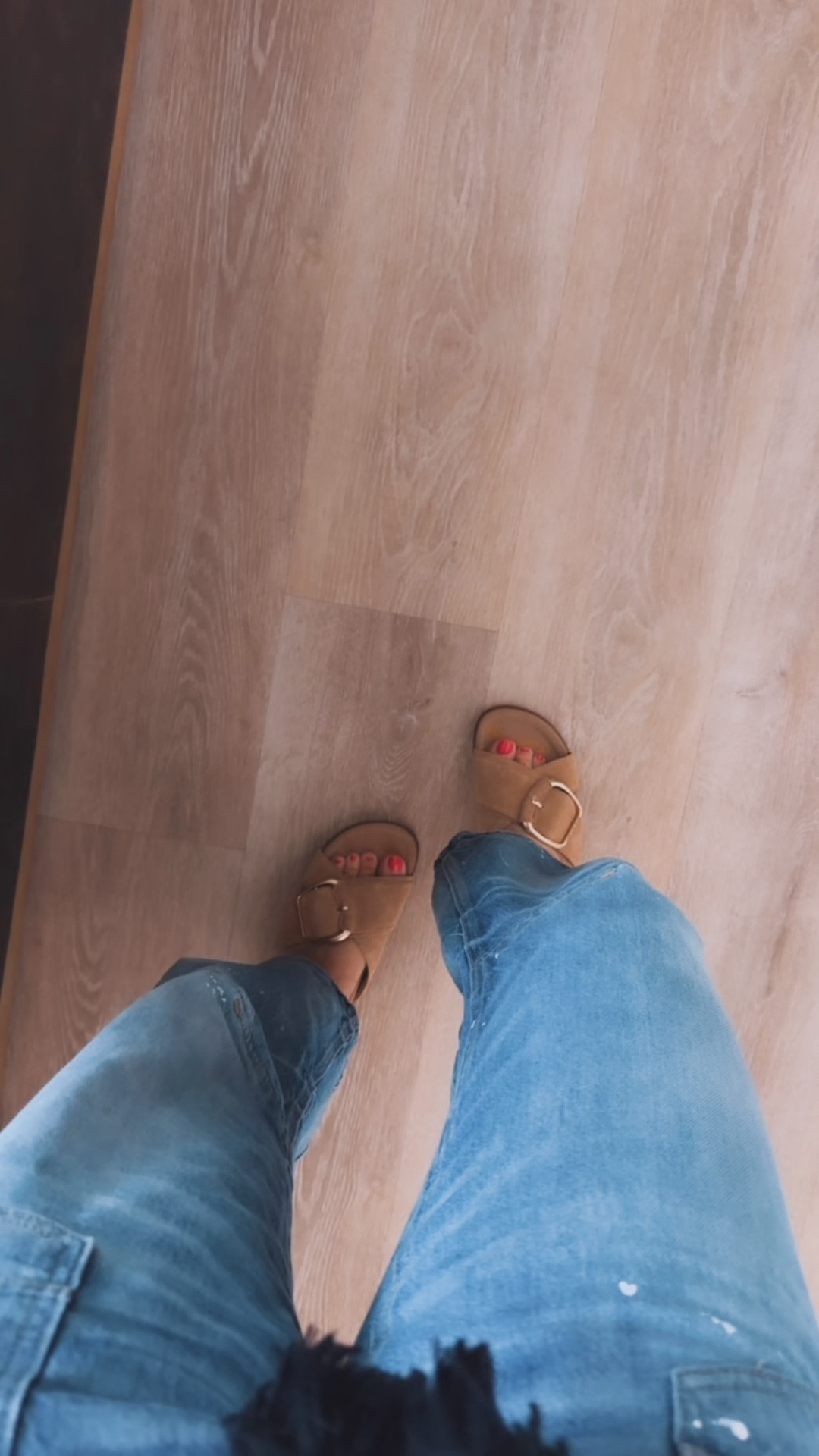 Way cuter than birks IMO! So happy with these! ✨🤍

Sandals. Jeans. Denim. Spring shoes. 

#LTKSeasonal #LTKootd #LTKgrwm