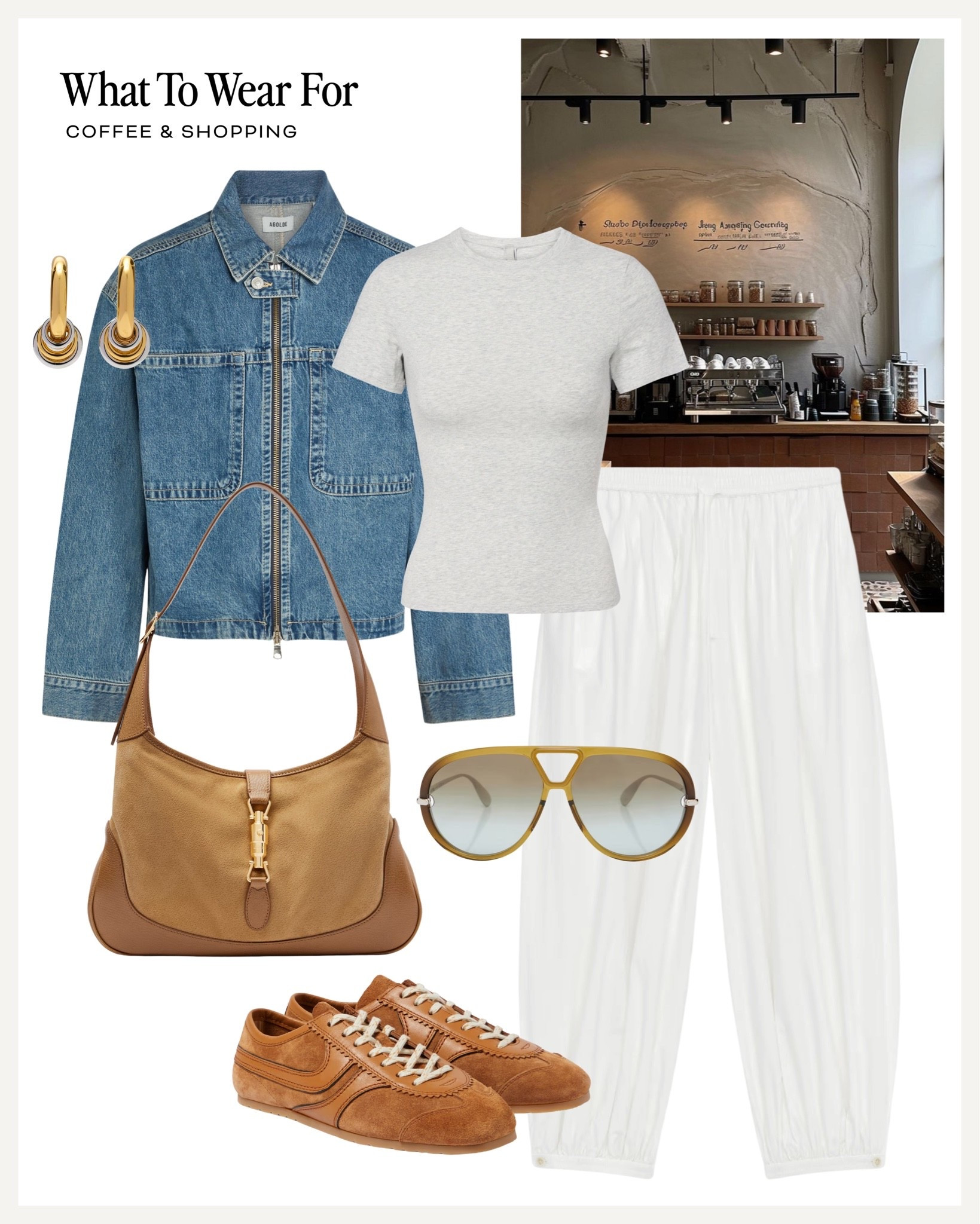 Ways to wear balloon trousers 🫶

White trousers, summer style, early autumn, transitional style, suede trainers, Gucci bag, Mytheresa, denim jacket

#LTKautumn #LTKuk