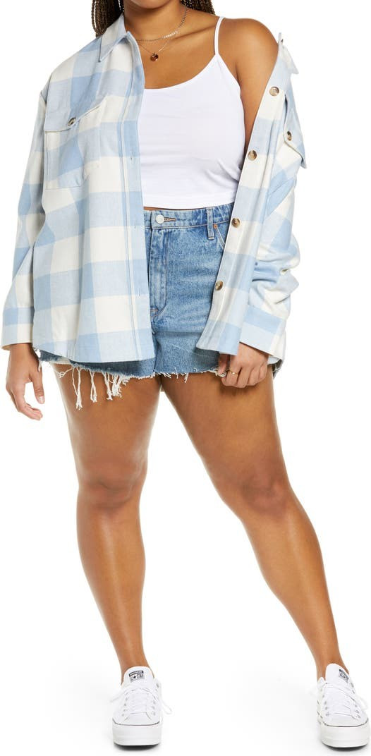 Women's Plaid Shirt Jacket | Nordstrom