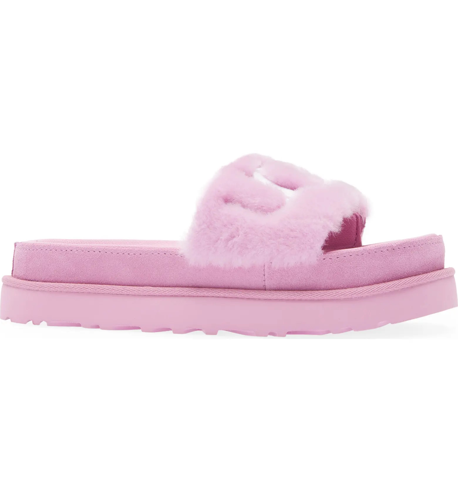 UGG® Laton Genuine Shearling Sandal | Nordstrom | Nordstrom