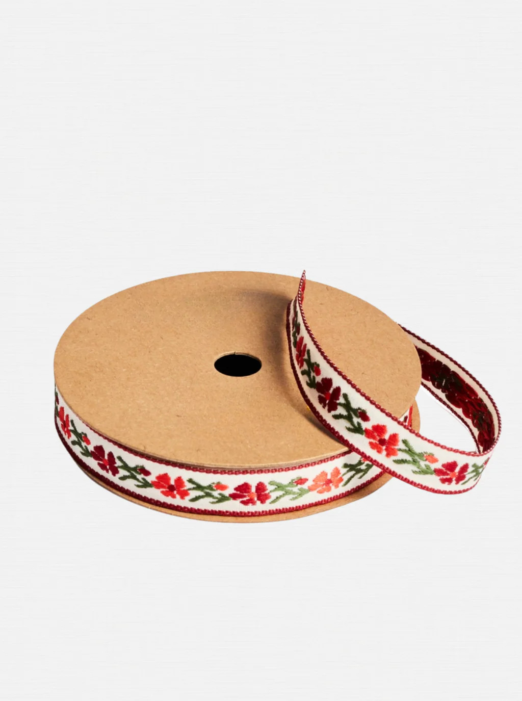 Red Floral Ribbon | House of Jade Home