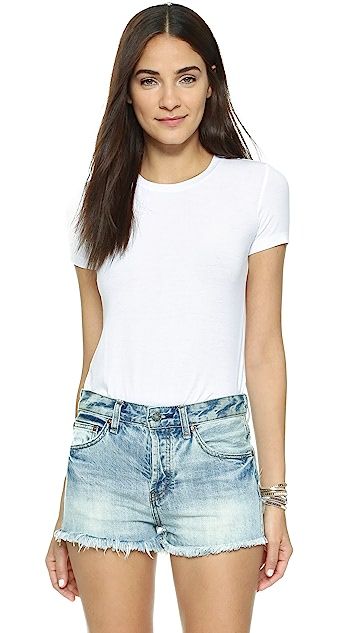 Rib T-Shirt Bodysuit | Shopbop