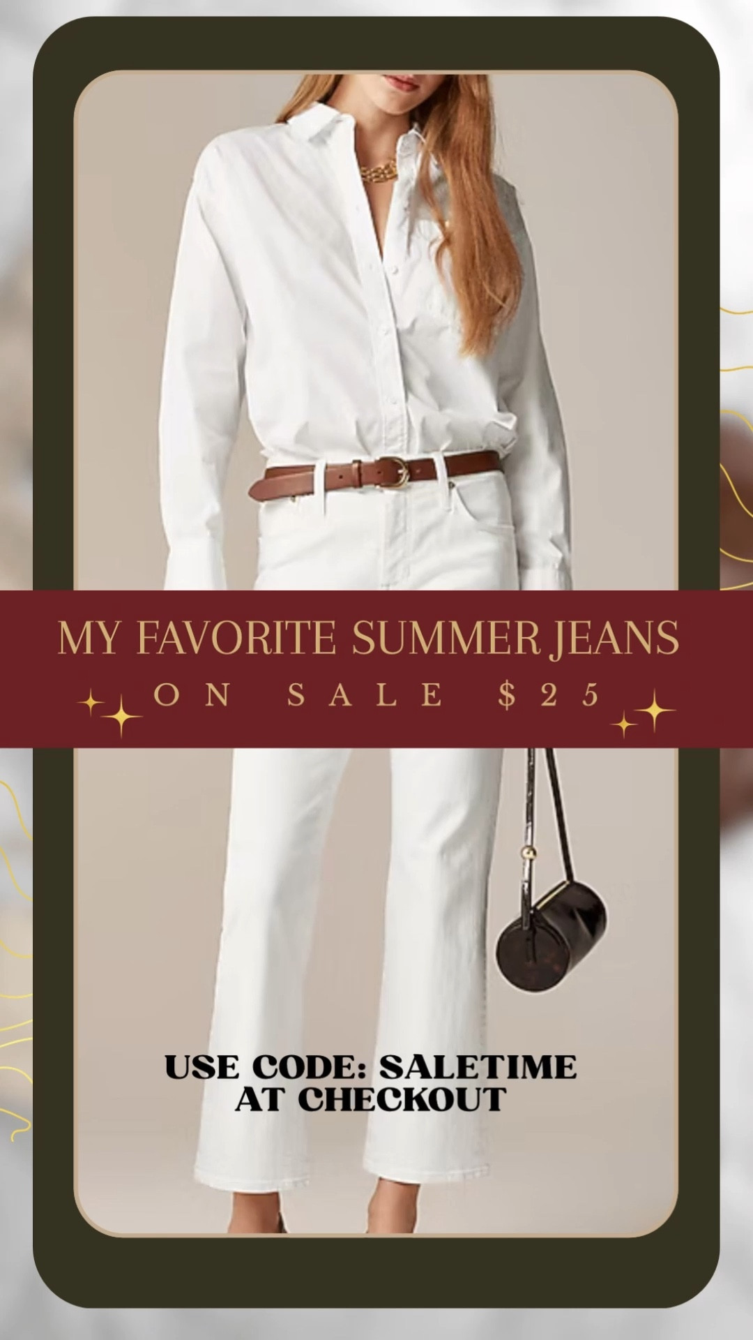 #sale #whitejeans #womensjeans #summerjeans #springstyle #springbreak #womensfashion #over30 #over35 

#LTKGiftGuide #LTKSaleAlert #LTKOver40