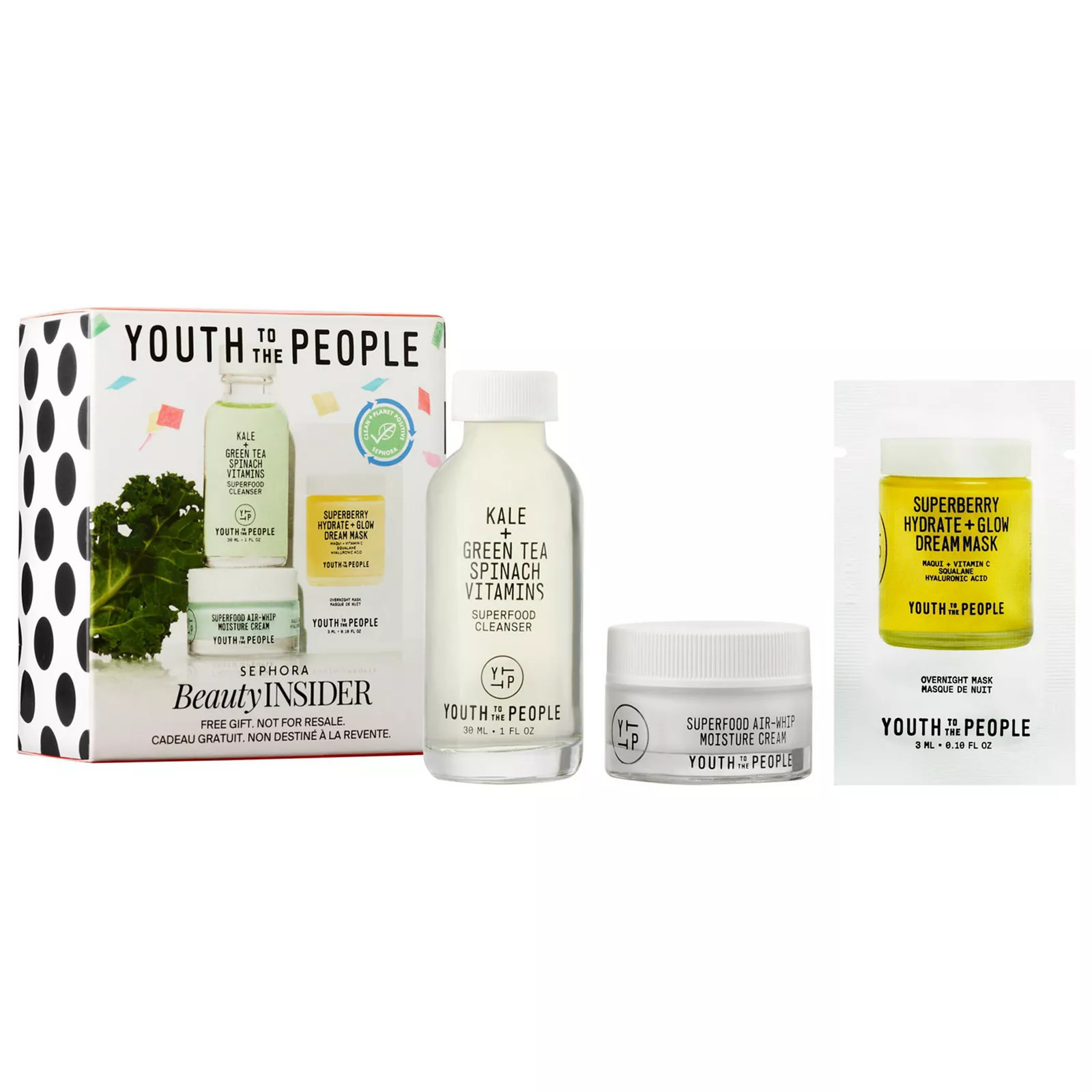 Youth To The People Cleanse & Hydrate Skincare Birthday Set | Kohl's