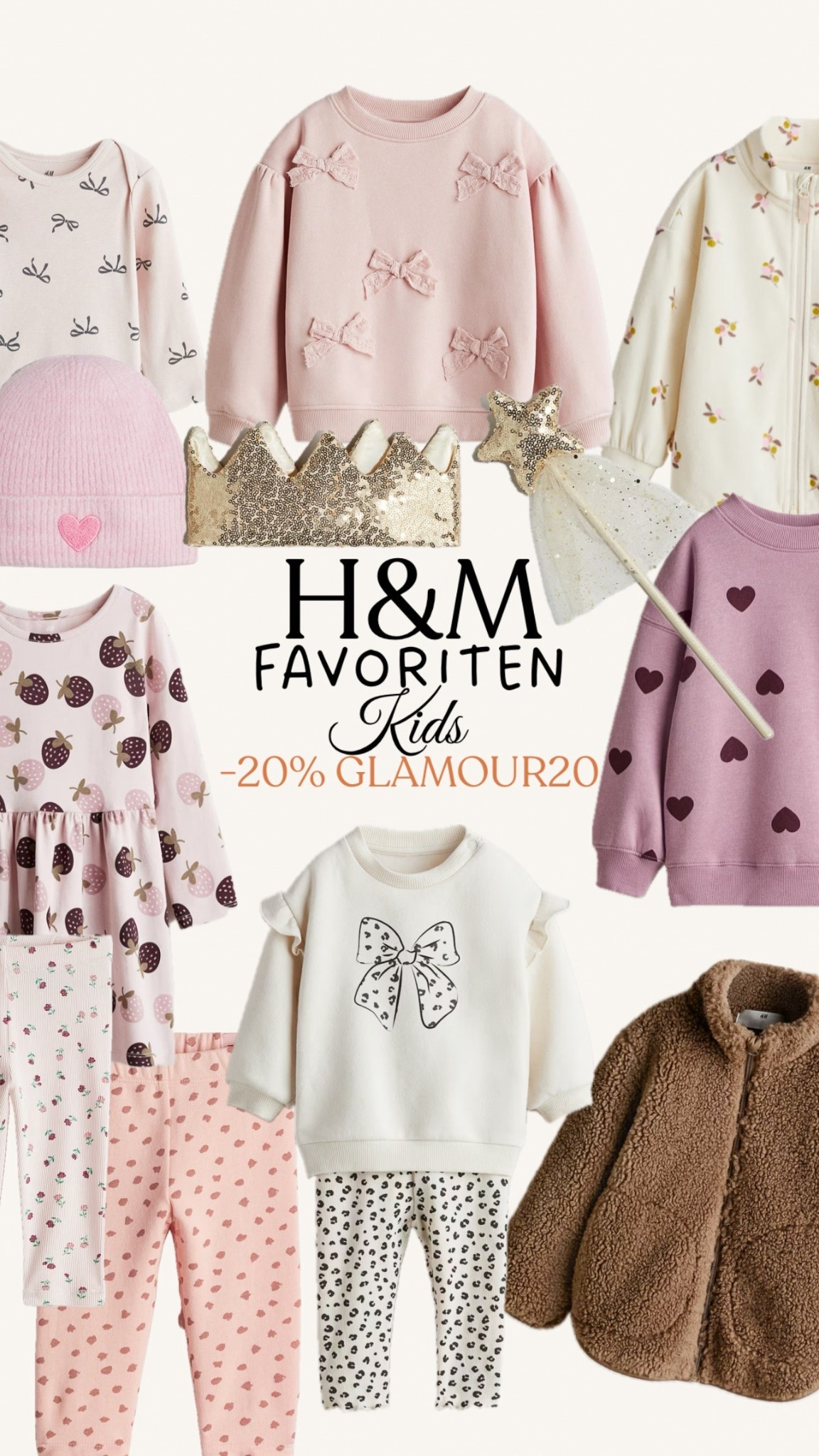 Kids Favoriten bei H&M 🎀-20% mit GLAMOUR20 #glamourshoppingweek

#LTKdeutschland #LTKkids #LTKbaby