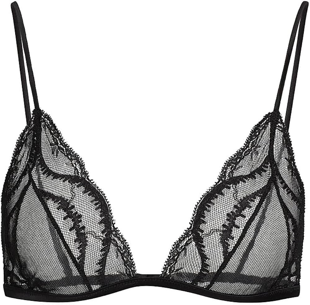Amazon.com: Kiki de Montparnasse, Soft Lace Bra, X-Small, Black : Amazon Luxury | Amazon (US)