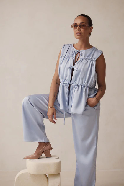 Juliette Top - Blue | Sabo Skirt US