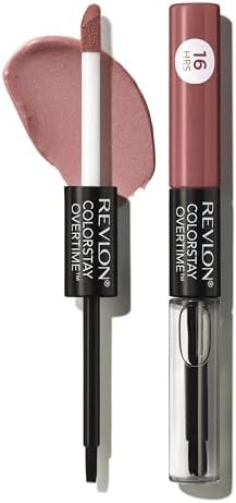 Revlon Liquid Lipstick with Clear Lip Gloss, ColorStay Overtime Lipcolor, Dual Ended with Vitamin... | Amazon (US)