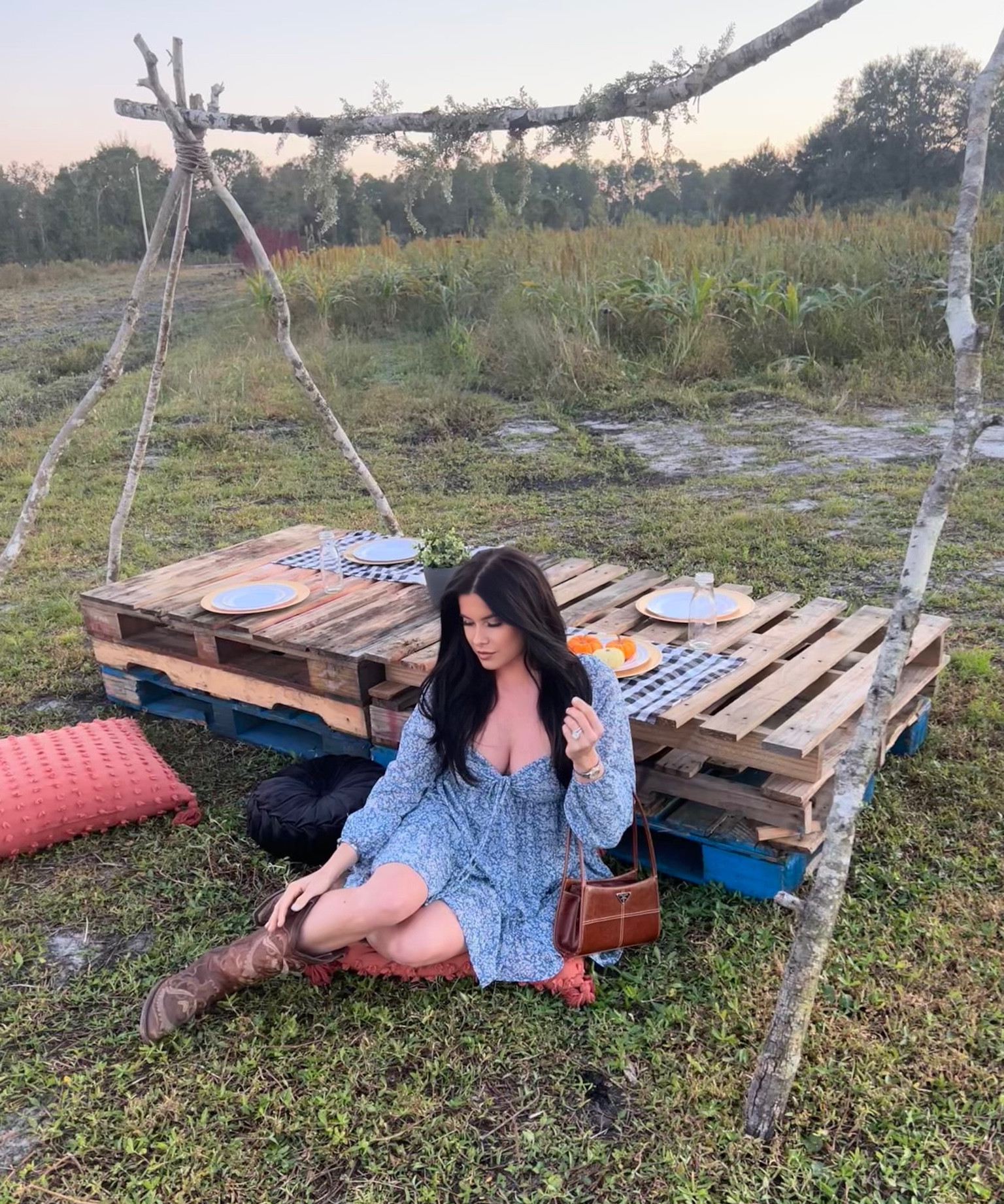 Similar floral print dresses! long sleeve floral print baby doll dress from forever21

paired with cowgirl boots🤎🍂

#LTKunder50 #LTKstyletip #LTKshoecrush