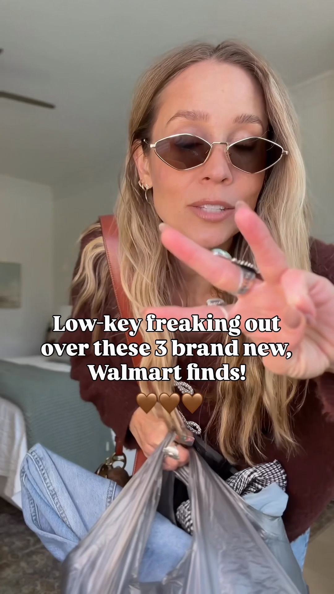 ✨SCROLL TO SHOP✨
Literally the 3 cutest things at Walmart rn! 

Denim Heart Top: Size S / tts 
Denim Jacket: Size S / tts 
Gingham Spring Dress: Size XS / went down 1