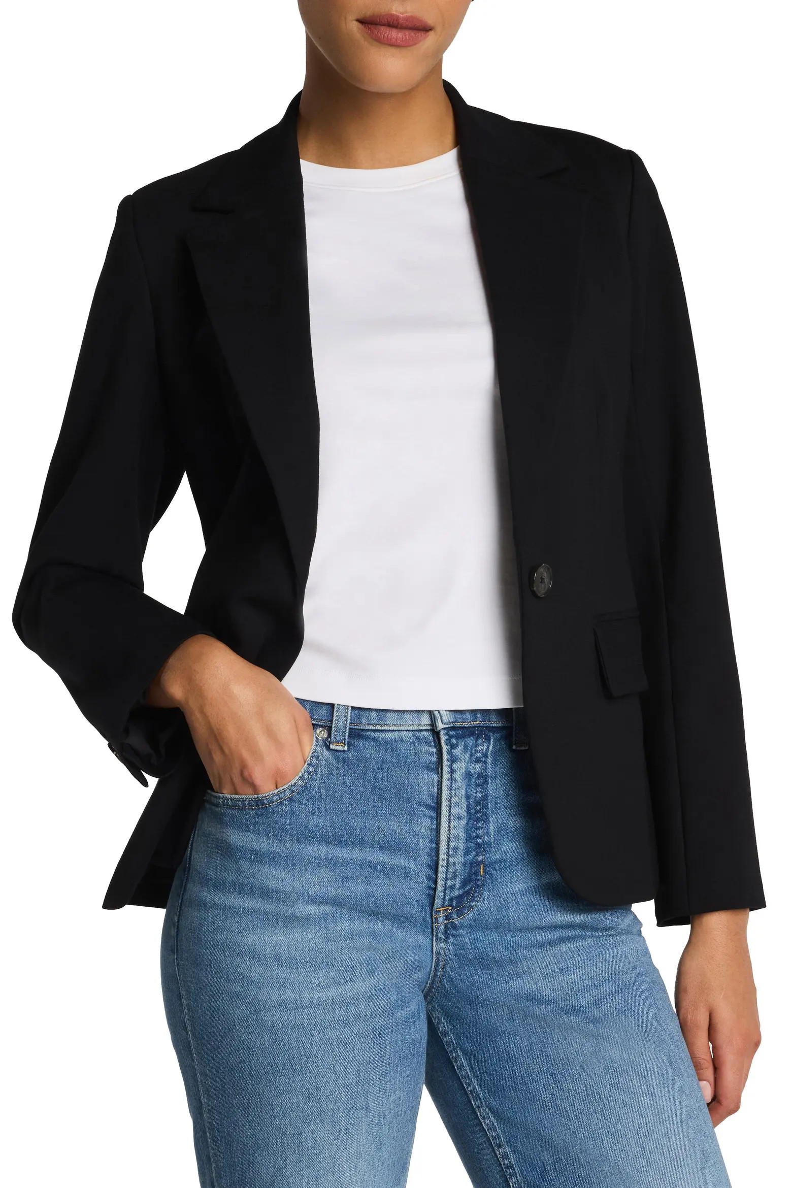 Stretch Ponte Blazer (Women) | Nordstrom | Nordstrom