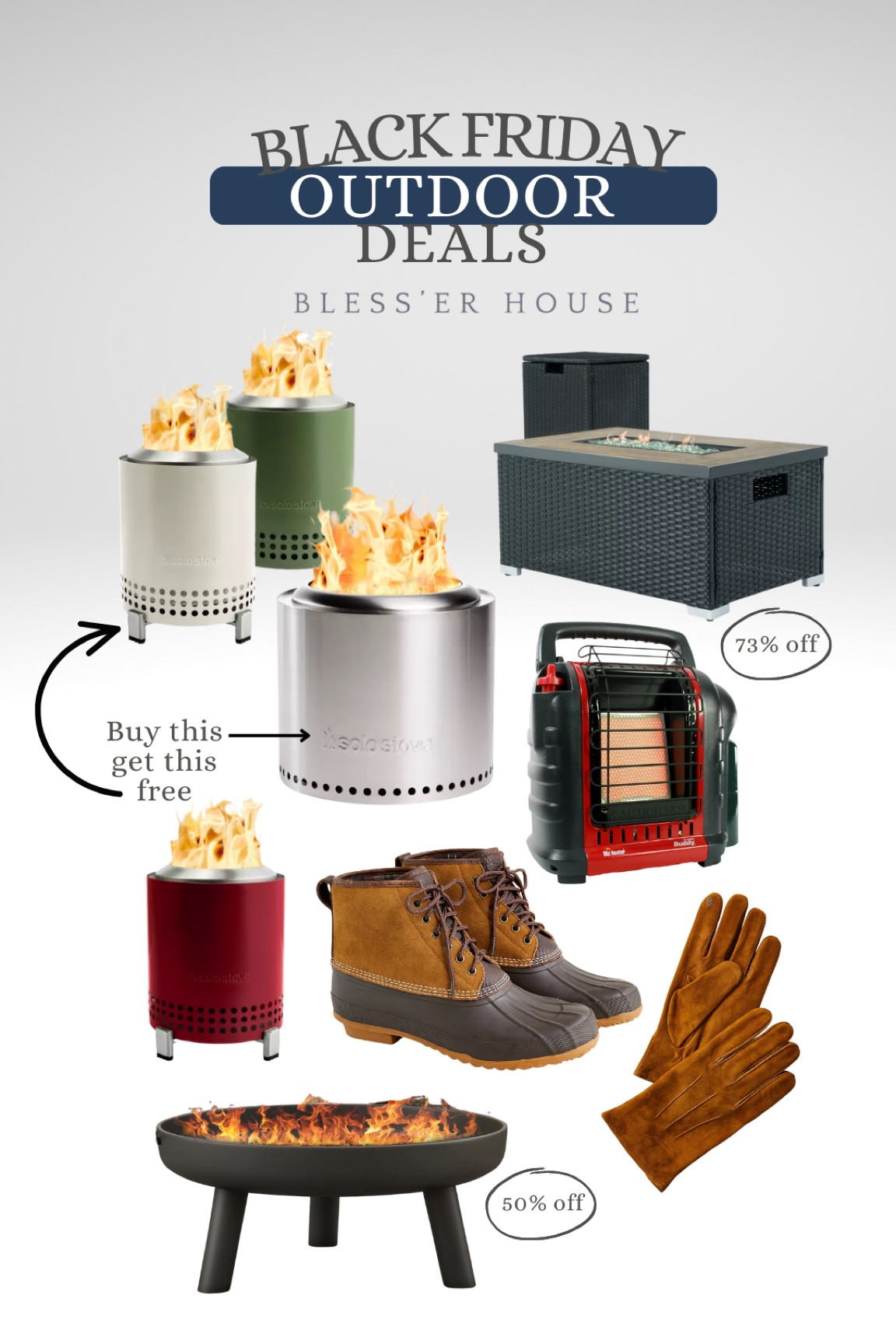 Best outdoor Black Friday deals! Perfect gifts for outdoorsman!

#giftguides #solostove #duckboots #firepit #mensgift #mrheater 

#LTKCyberweek #LTKsalealert #LTKGiftGuide