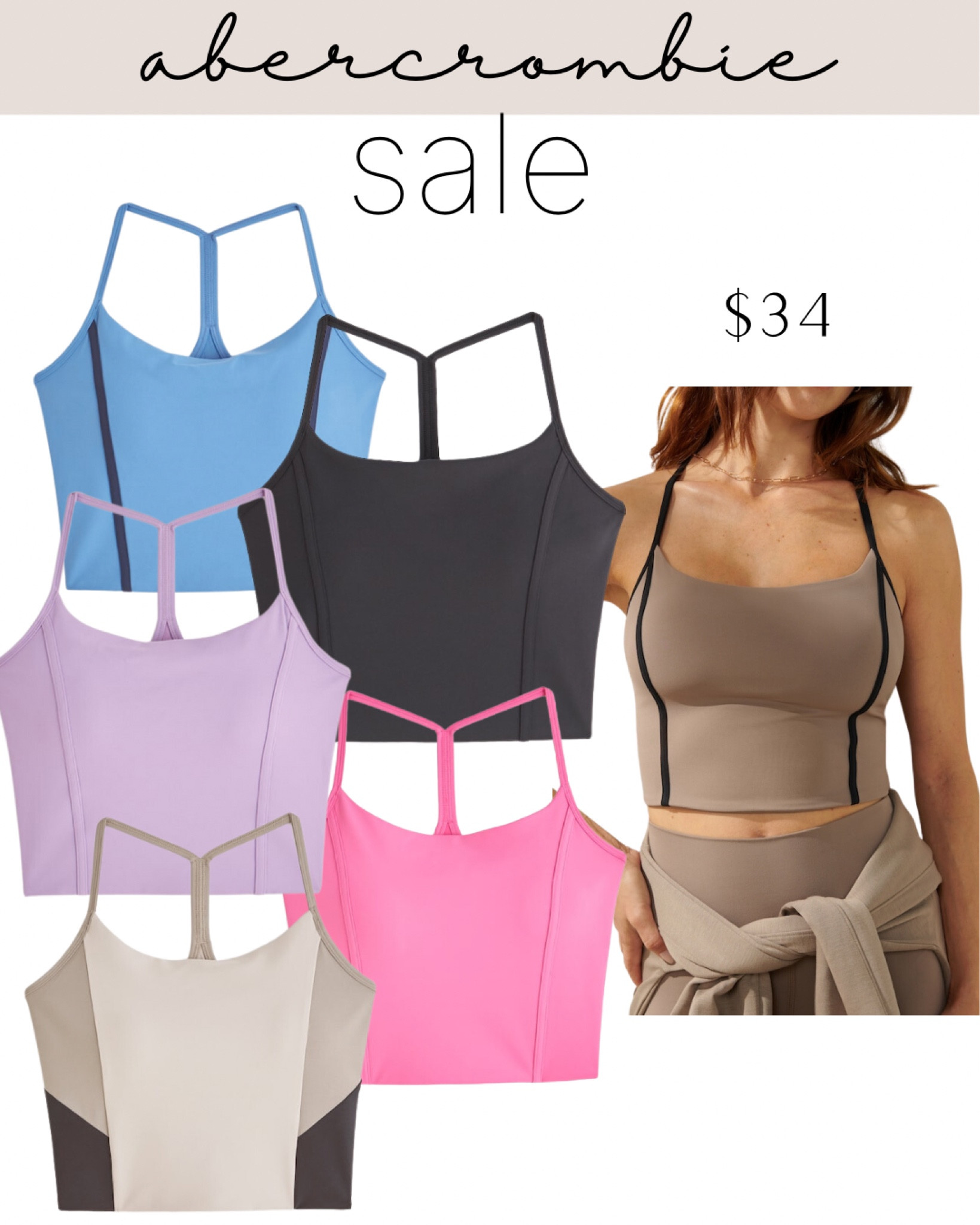 abercrombie crop top