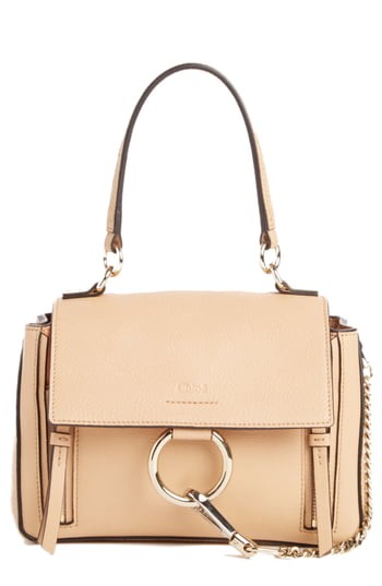 Chloe Mini Faye Day Leather Crossbody Bag - Pink | Nordstrom