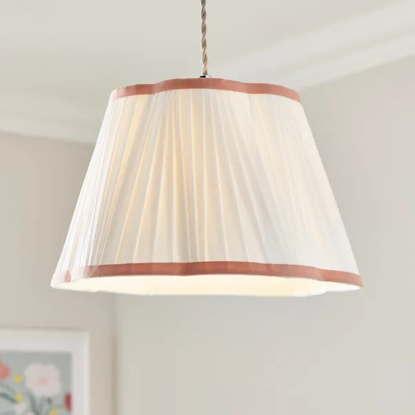 Charming Pleated Lamp Shade | Dunelm (migrated)