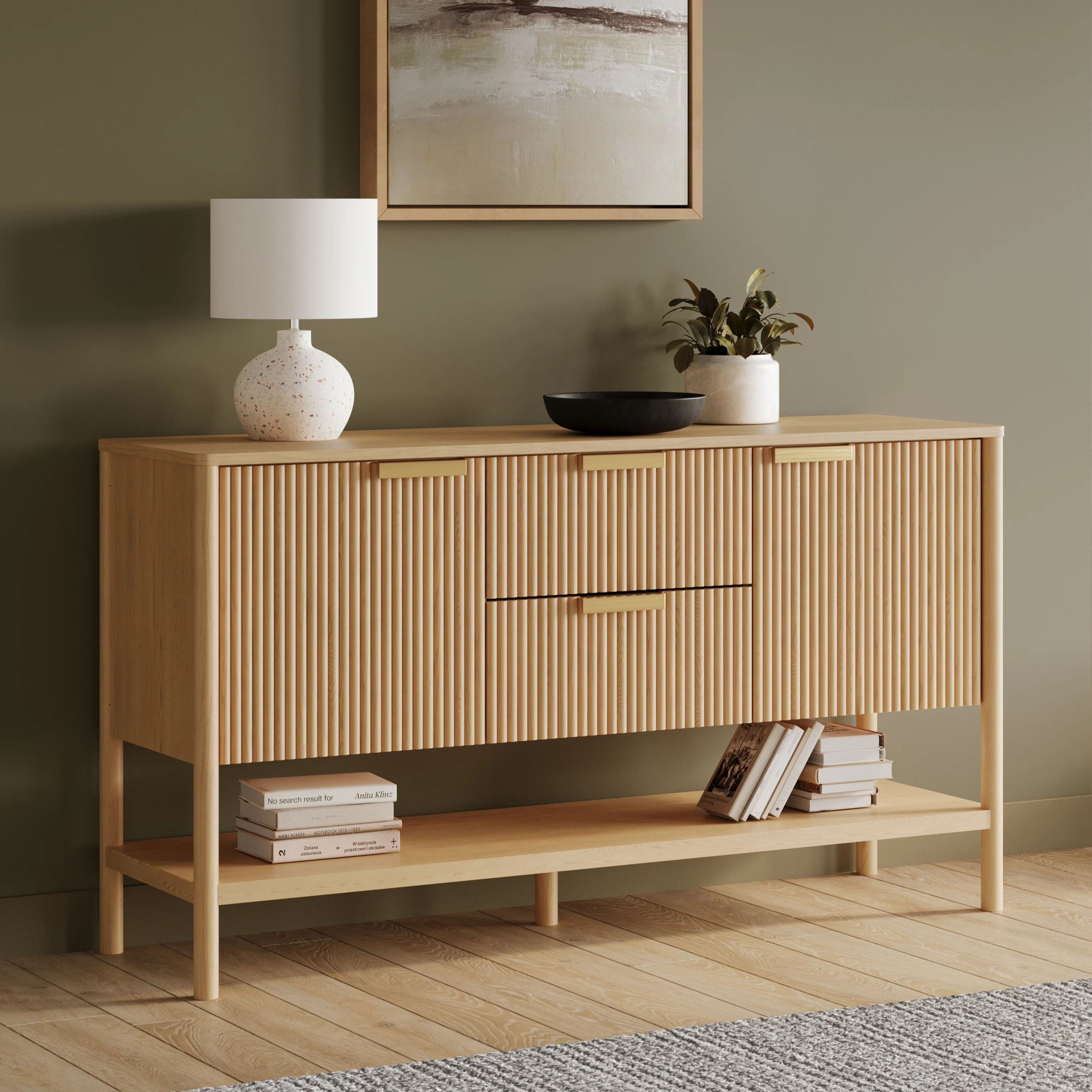 Liv 58" Sideboard - White Oak | Article