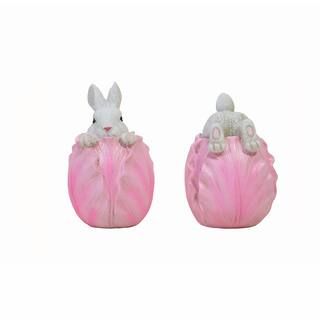 Assorted 4" Bunny in Cabbage Tabletop Accent by Ashland® | Michaels | Michaels Stores