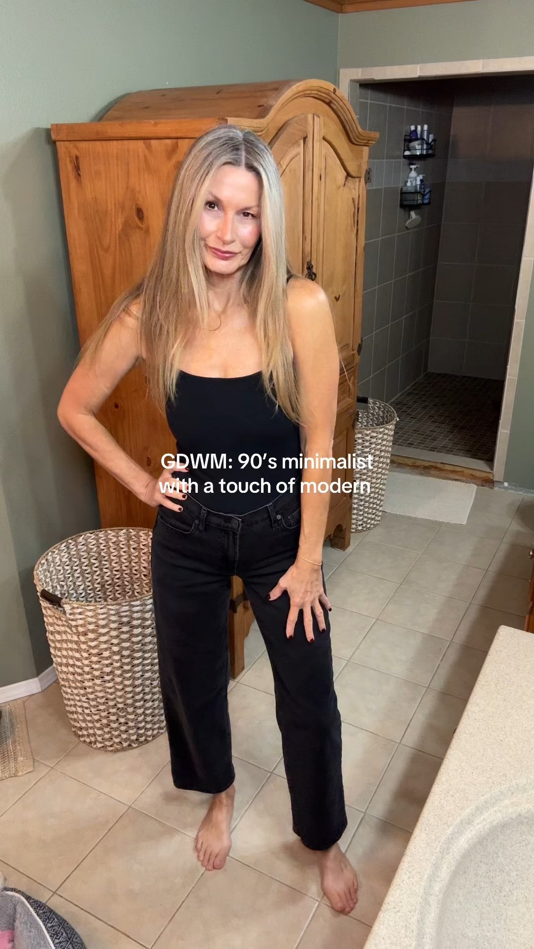 90”s minimalist ootd—perfect color combo .

#LTKootd #LTKOver40