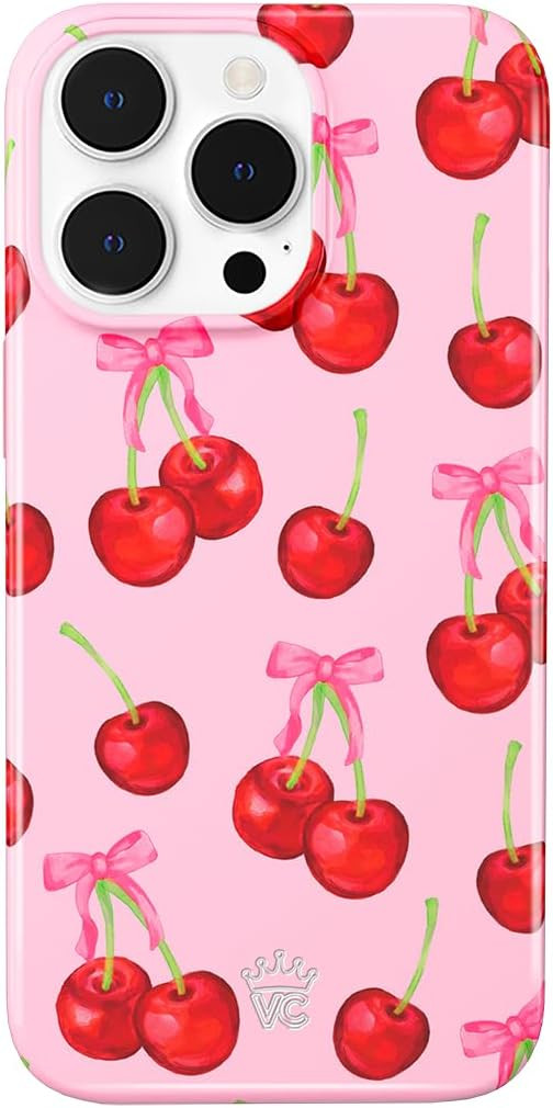 Velvet Caviar for iPhone 14 PRO Case - Compatible with MagSafe [10ft Drop Tested] - Cherry Bows P... | Amazon (US)